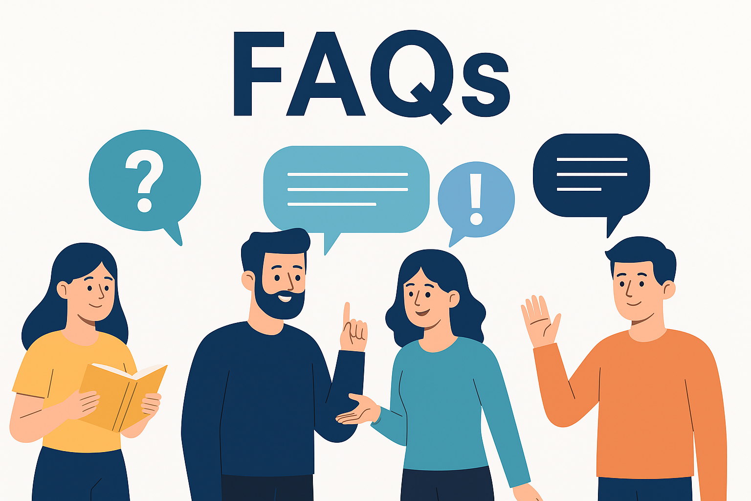 Illustration for common questions and answers