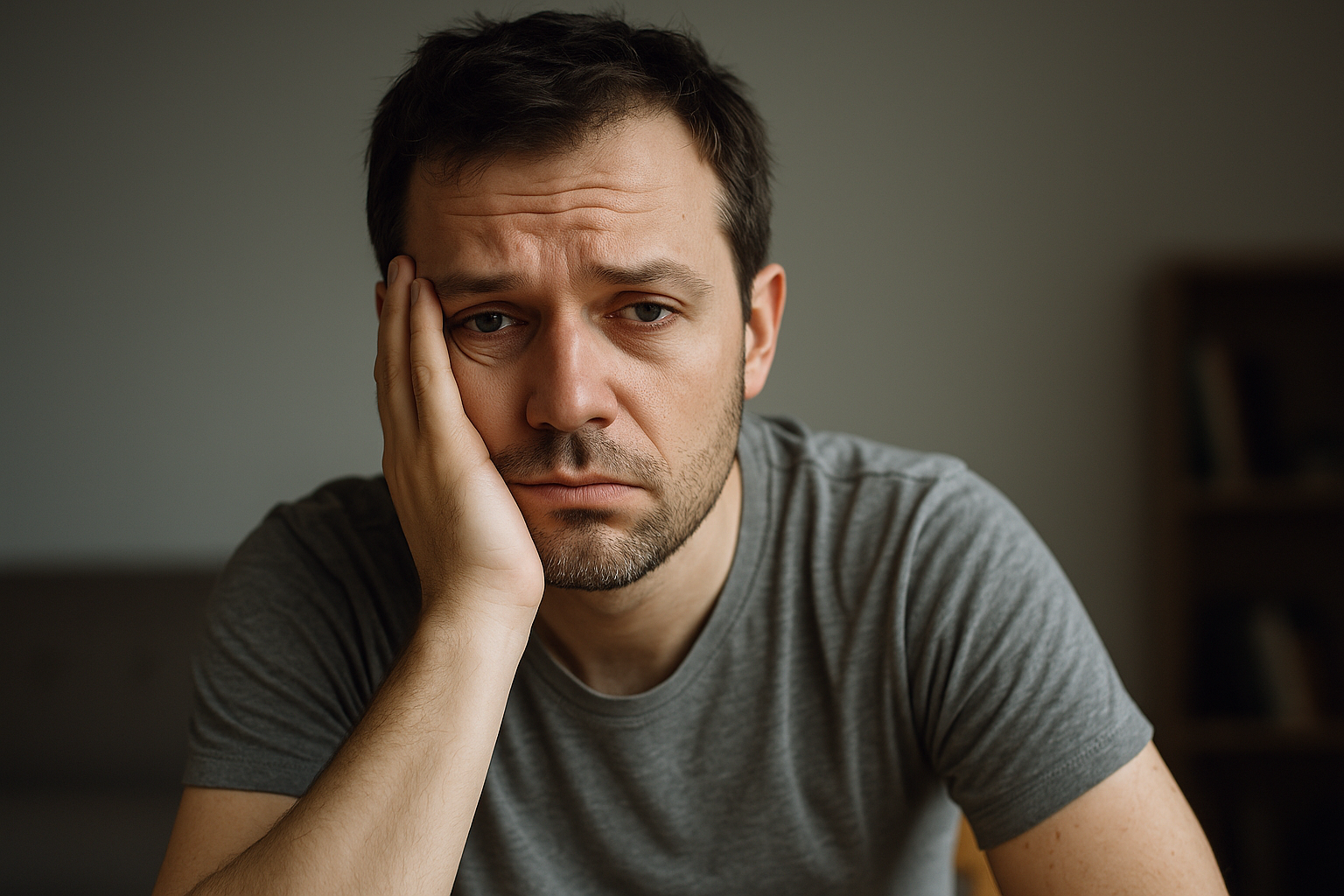 Me looking tired before trying GlucoTrust